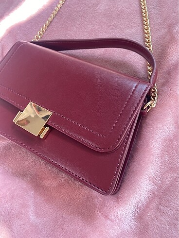 Beden bordo Renk stradivarius çanta