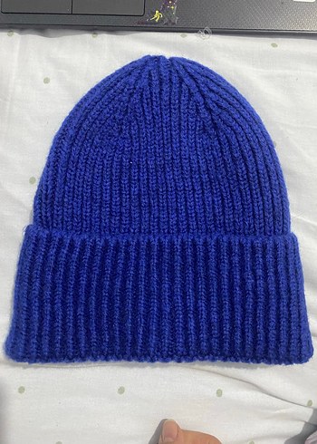 Mavi Örgü Bere - Görsel 2