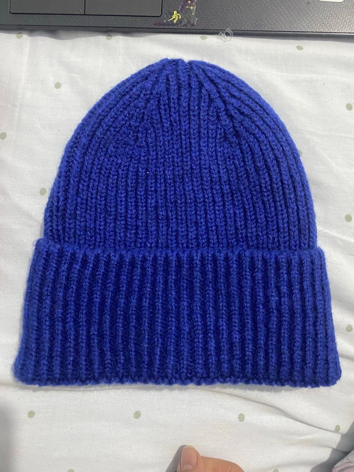 Mavi Örgü Bere - Görsel 2