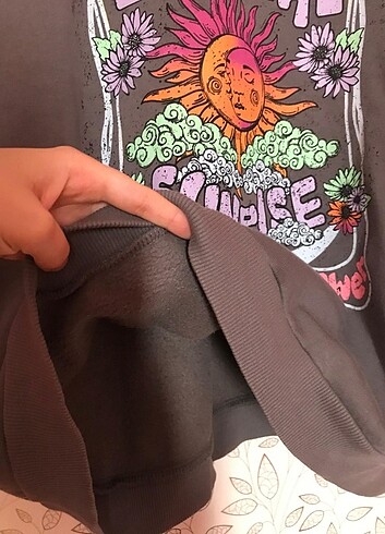 m Beden Defacto kadın sweatshirt sweat ici polarli