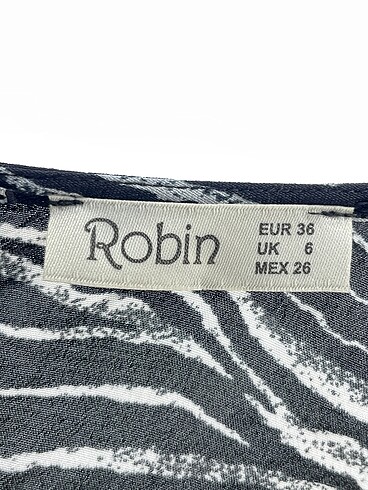 36 Beden siyah Renk Robin Kısa Elbise %70 İndirimli.