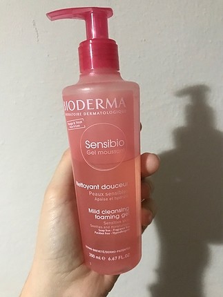 Bioderma hassas ciltler için temizleyici jel 200 ml