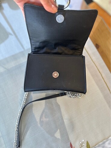 Zara zımba detaylı mini çanta - Görsel 6