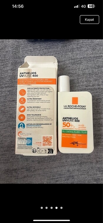 La Roche Posay Güneş kremi