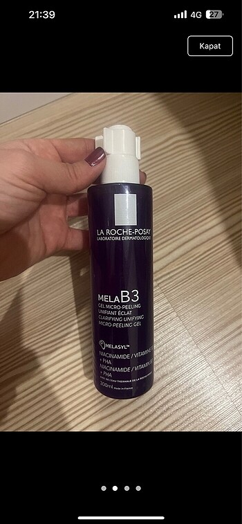La Roche Posay Yüz yıkama jeli