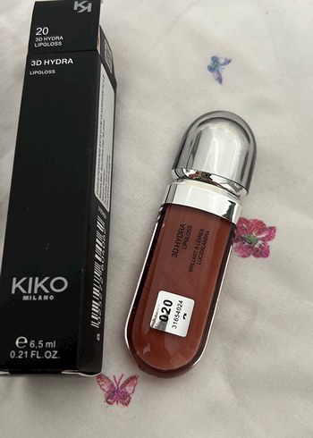 Beden çeşitli Renk KIKO 3D Hydra Lipgloss 6.5 ml Parlak Bej