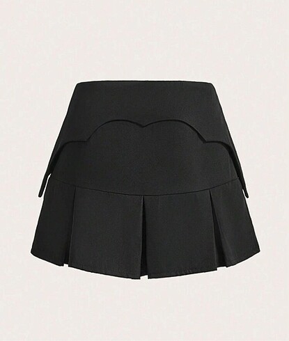 Diğer Gotik siyah mini lolita Şort etek