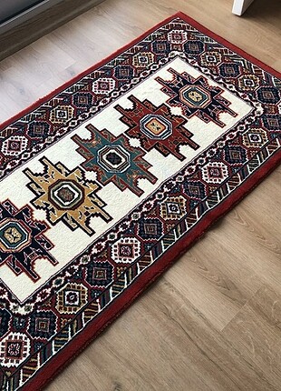 Atlas Bünyan kilim desenli yün halı 3 parça #yün #halı #atlas