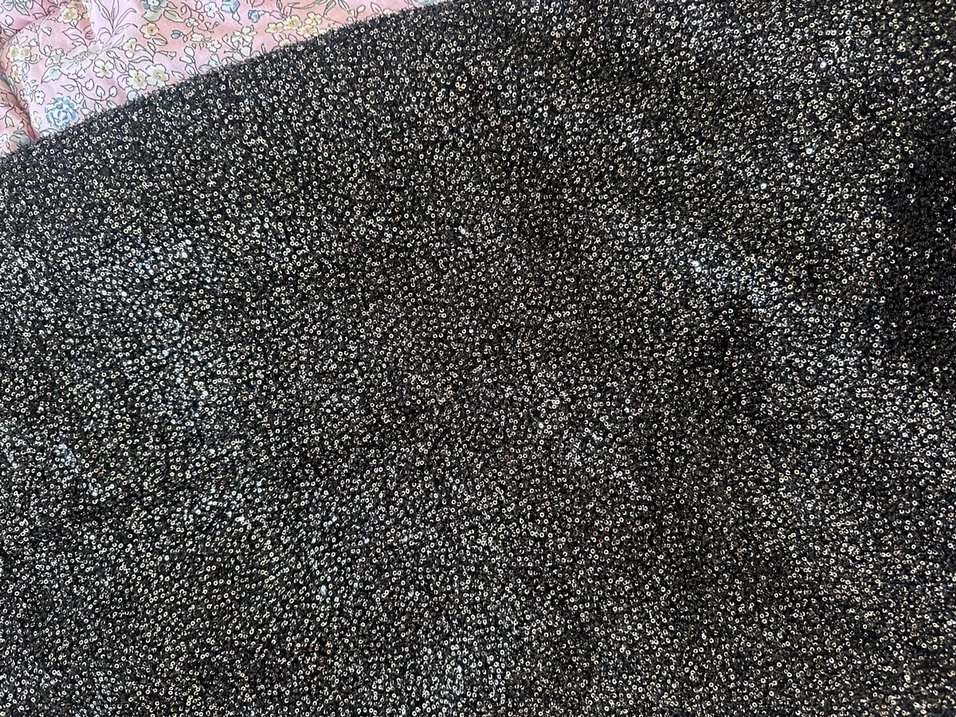 Kadın Payetli Siyah Takım - Görsel 4