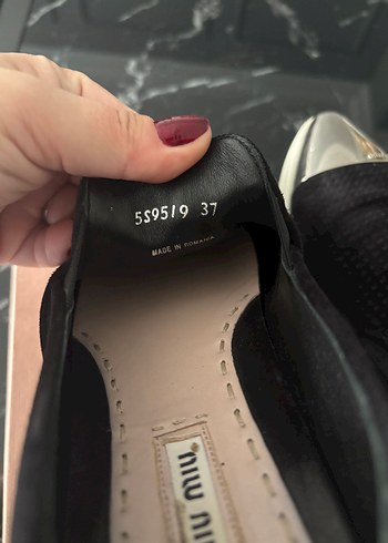 37 Beden siyah Renk Miu Miu Siyah Kadın Platform Sneaker
