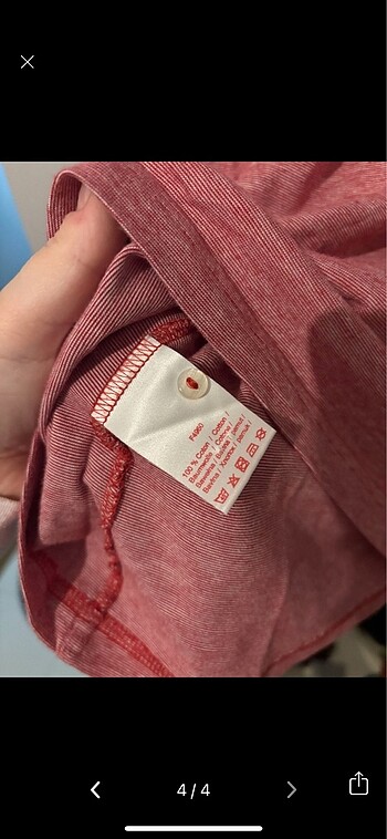 xl Beden pembe Renk Lacoste tşört