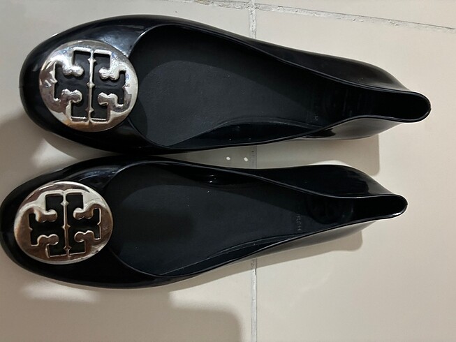Tory Burch Orjinal tory burch plastik babet