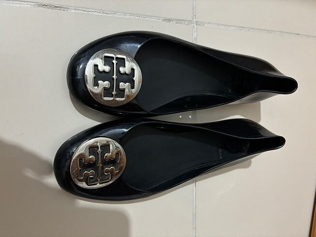 Orjinal tory burch plastik babet