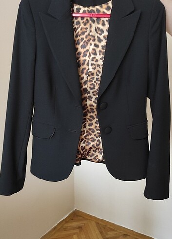 36 Beden Koton blazer ceket 