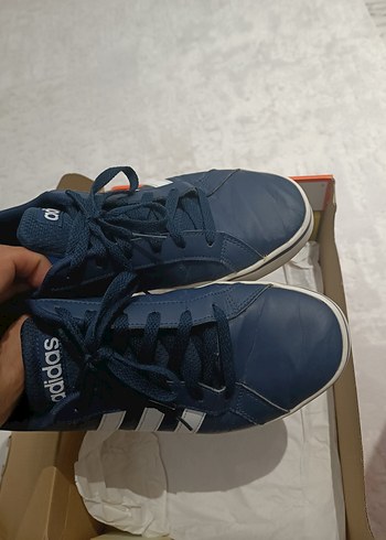 Erkek Lacivert Adidas Spor Ayakkabı - Görsel 6