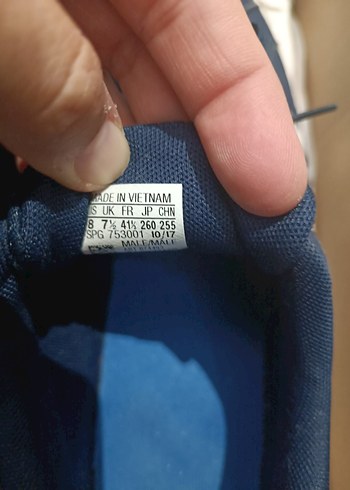 Erkek Lacivert Adidas Spor Ayakkabı - Görsel 3