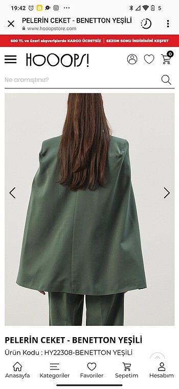 m Beden Hoopstore Blazer ceket