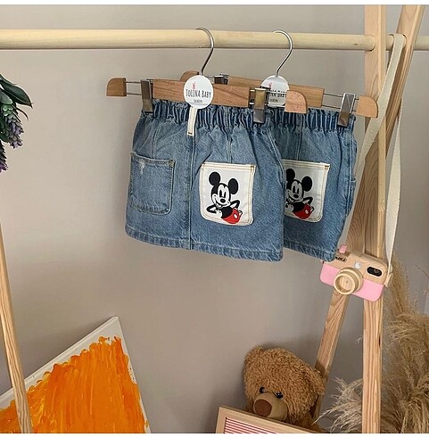 Zara MICKEY MOUSE JEAN ETEK