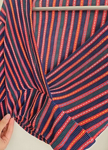 m Beden çeşitli Renk Koton crop bluze