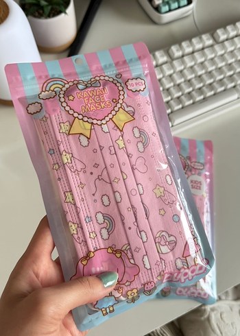 Blippo Kawaii yüz maskesi set - Görsel 3