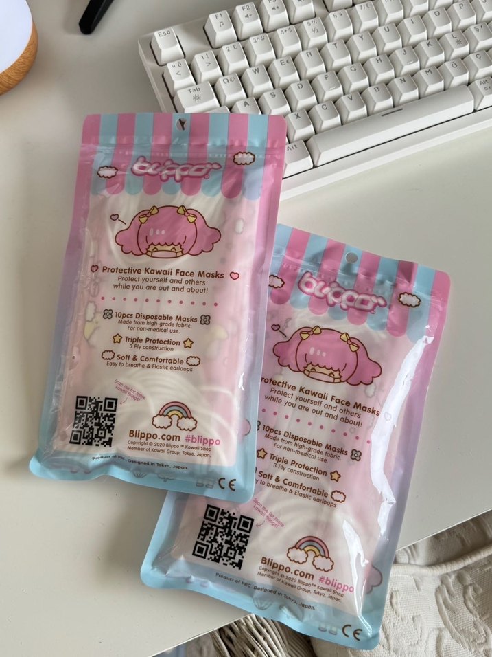 Blippo Kawaii yüz maskesi set - Görsel 2