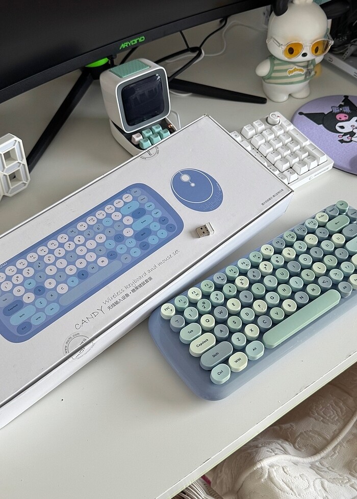 Mofii candy kablosuz usb klavye - Görsel 2