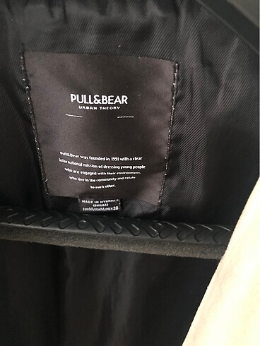 Pull and Bear Kadife çeket