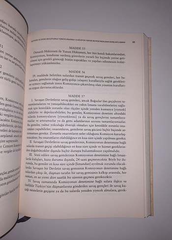 Beden Osmanlı İmparatorluğu'nun Çöküş Belgeleri - Sevr Antlaşması