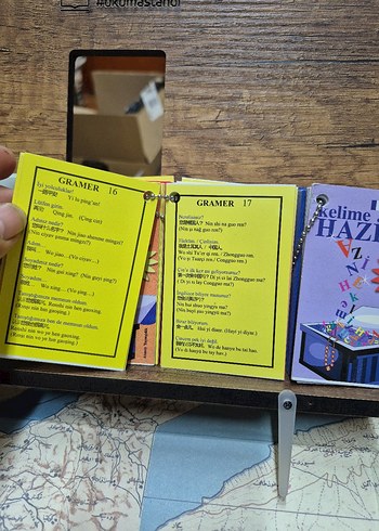 KELİME HAZİNESİ KARTLARI 5 FARKLI DİL - Görsel 3