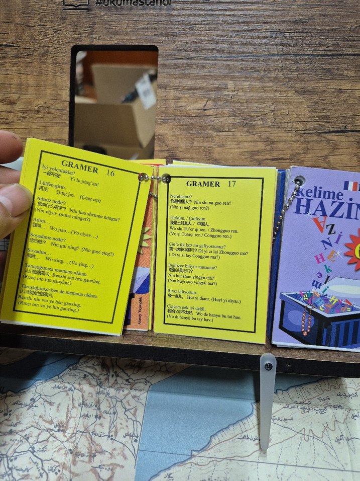 KELİME HAZİNESİ KARTLARI 5 FARKLI DİL - Görsel 3