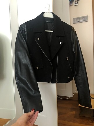 Stradivarius siyah ceket