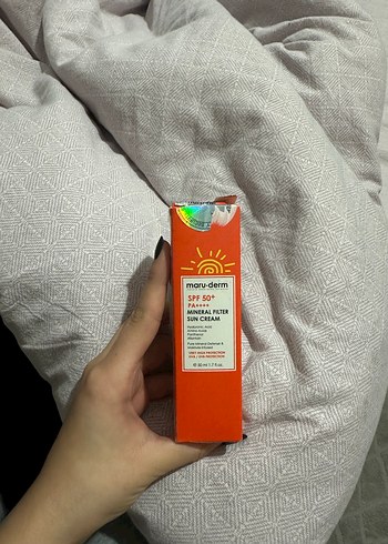 Maru-Derm SPF 50+ Mineral Güneş Kremi