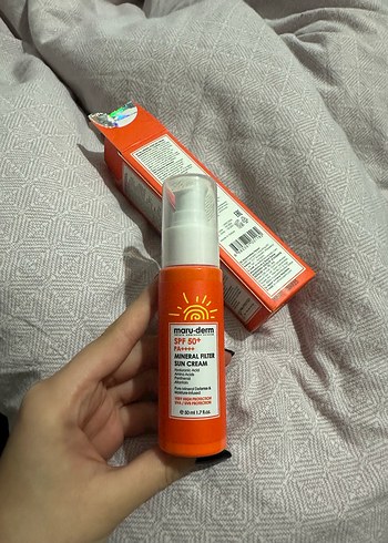 Diğer Maru-Derm SPF 50+ Mineral Güneş Kremi