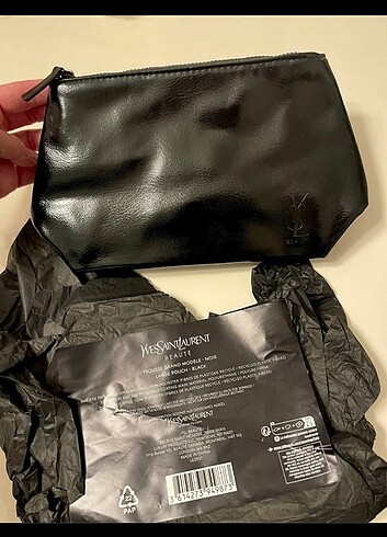 Beden siyah Renk Yves Saint Laurent YSL mini çanta