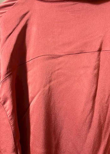 Silky Kahverengi V-Yaka Kadın Gömlek - Görsel 7