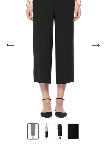 Bej Bağcıklı Kadın Pantolon - Görsel 2