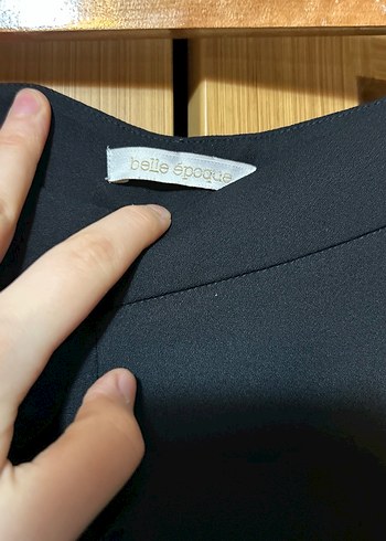 Bej Bağcıklı Kadın Pantolon - Görsel 4