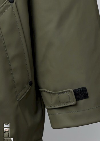 Gri Sırtı Kürklü Su Geçirmez Erkek Çocuk Mont - Görsel 7