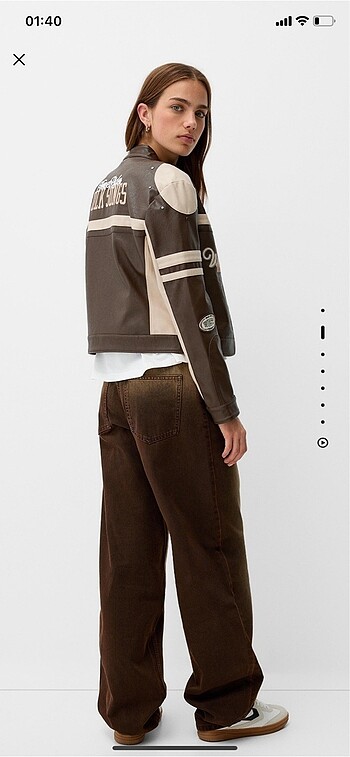 Bershka Deri ceket