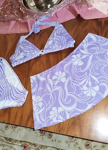 3'lü bikini takım 