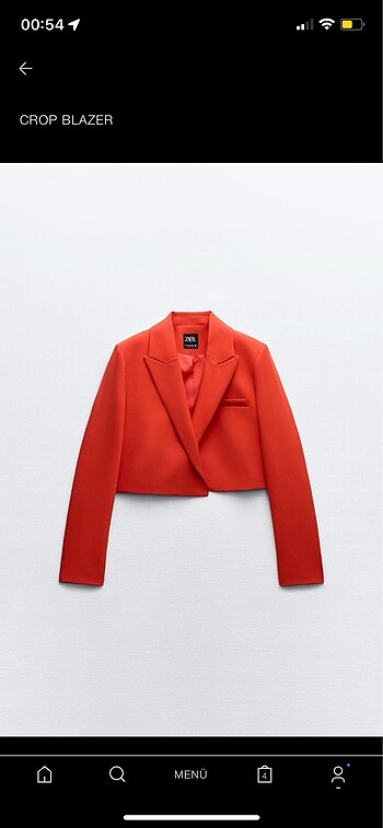 Zara Crop Blazer