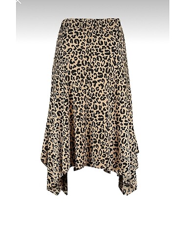 Kahverengi leopar etek