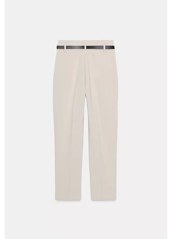 Zara kemerli yüksel bel pantolon - Görsel 8