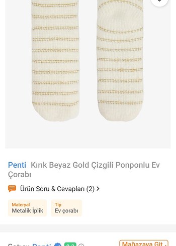 Penti Ev Çorabı - Görsel 5