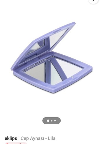 Eklips Makyaj Aynası Mor - Görsel 3