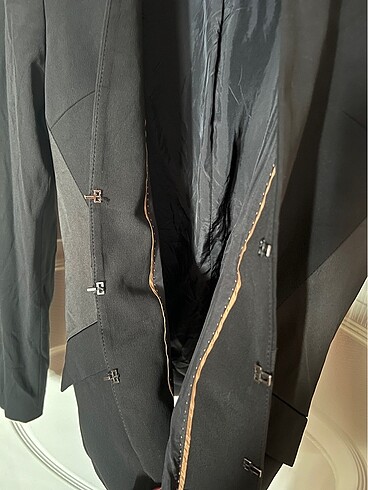 34 Beden siyah Renk network siyah blazer çeker