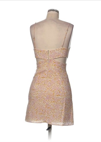 xs Beden zara çiçekli mini elbise