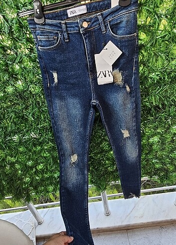 Zara 38 beden slim fit pantolon 