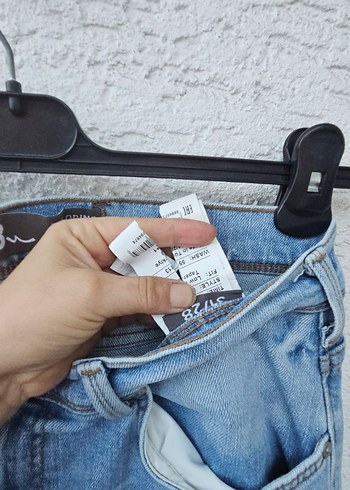 ltb 31 beden Erkek Mavi Denim Regular Fit Jean - Görsel 6