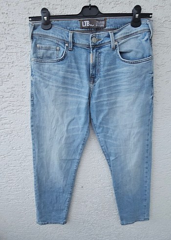ltb 31 beden Erkek Mavi Denim Regular Fit Jean - Görsel 4